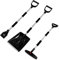TOYANDONA 1 Juego De Palas Quitanieves Multiusos para Vehículos Rastrillos para Nieve Pala Quitanieves para Techos Herramienta para Quitar Nieve Raspador De Nieve Inalámbrico Pala