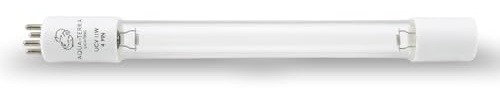 Aqua-Terra Lighting 11 W UVC-Ersatzröhre – Teich-UV-Filterlampe, hohe Ausgangsleistung, 4-polige lineare UVC-Lampe für Laguna Pressure Flo & kompatible Teichsysteme – verbessert die Wasserklarheit und