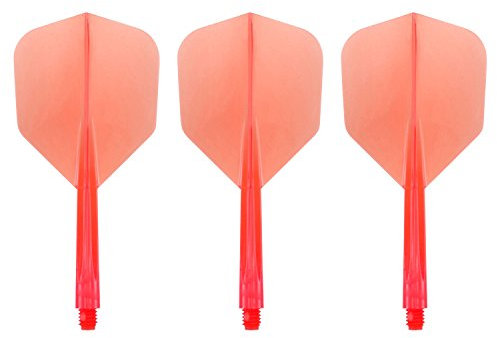 Condor Zero Stress Flight System | Small Size | Dart Flights | Multiple Sizes | Multiple Colours (Clear Red, Medium)