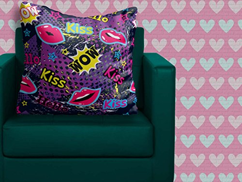 Kissen San Valentin verliebt WOW Kiss 30 x 30 cm