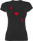 Shirt Damen - Karneval & Fasching - Spielkarte Herz Ass Kartenspiel I Ace of Hearts I Poker Playing Cards - XXL - Schwarz - Tshirt mit Spielkarten Faschings-t-Shirt Faschings a t-Shirts