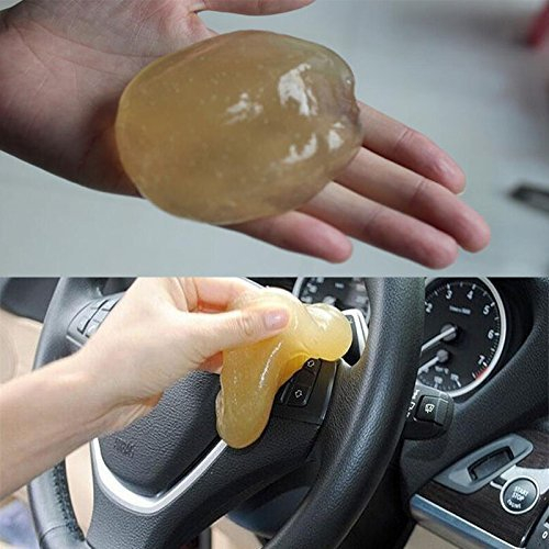 BeatlGem Auto-Reiniger-Kleber-Reinigungs-Werkzeug-Installationssatz-Produkte Microfiber-Ausrüstungs-Auto-Zusätze Innen1pc-Autoteile entfernen Staub, Autostaubreinigerkleber