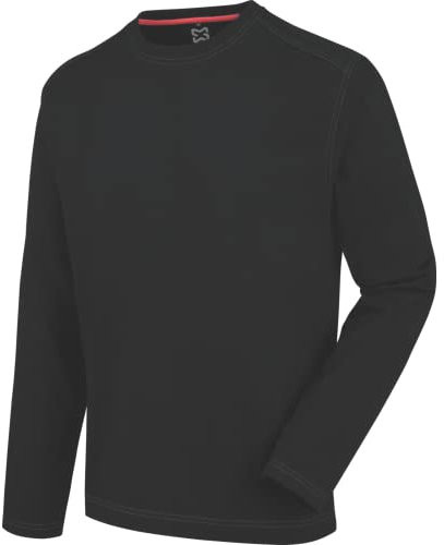 WüRTH MODYF Tee-shirt de travail à manches longues Pro noir - Taille S