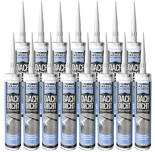 15x Prima Dach-Dicht schwarz 310ml