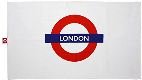 London Underground Cotton Tea Towel withLondon logo 740mm x 430mm(gwc)