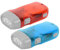 Keenso Mini Linterna LED, Carga Manual, Linterna de Emergencia LED(Rojo y Azul) Protección de Emergencia Protección de Emergencia