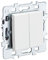 DEBFLEX 742977 Casual Mechanism VV Double with White Cover and Metal Stand