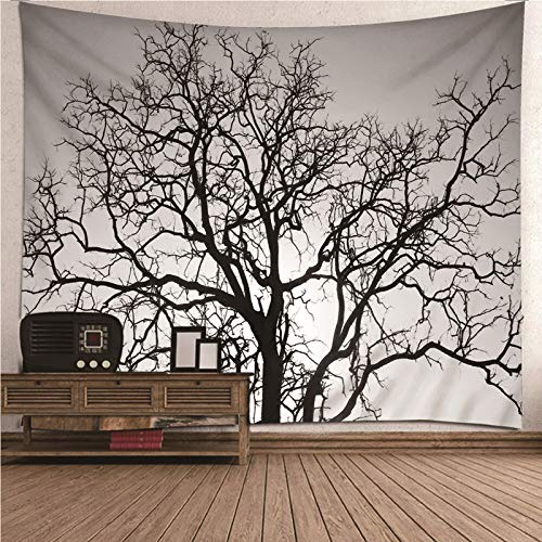 Beydodo Tapisserie Wandbehang Lebensbaum Wandbehang Wohnzimmer Wandteppich Vintage 210x140CM