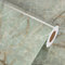 LIKILIKI Green Marble Contact Paper for Countertops, Waterproof, Peel and Stick Wallpaper, Decorative, Vinyl, 15.8 x 78.7 (Modern Glossy Marble, Kitchen, Bathroom)