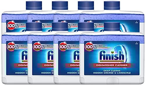Finish Dishwasher Cleaner Cleaner Machine 250ml Case of 8