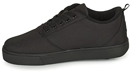 Heelys Herren Pro 20 Schuhe mit Rollen, Dreifach Schwarze Leinwand, 40.5 EU