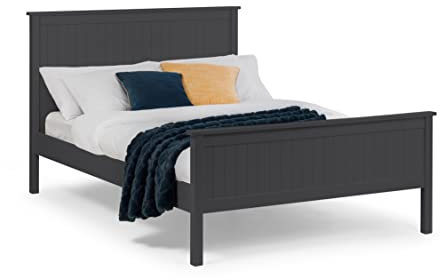 Julian Bowen Rialto Lift-Up Storage Bed - Blue Linen Fabric Beds