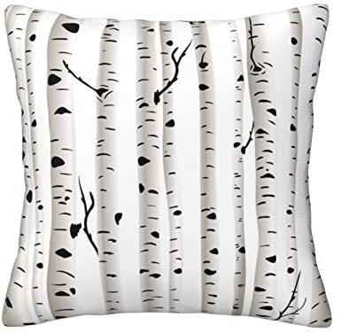 Birke Baum Vier Jahreszeiten Universal Kissenbezug Sofa Stoff Kissenbezug Quadratische Taille Kissenbezug Home Dekoration Kissenbezug