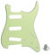 ROZILO SSS Strat Pickguards No Screw Hole Guitar Scratch Plate Custom for Fender Strat Squier Guitar Part Mint Green