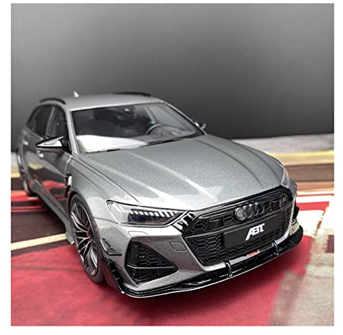 NALora Motorfahrzeuge Replika Auto Boutique 1:18 Für Audi RS6 ABT C8 RS6-R Maßstab Diecast Sportwagen Modell Adult Collection Originalgetreue Nachbildung