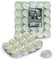 DETERMONDO 200 Tealight Candele Bianche Antigoccia Tea Light Candele Non Profumate Lumini con Durata di 4 Ore