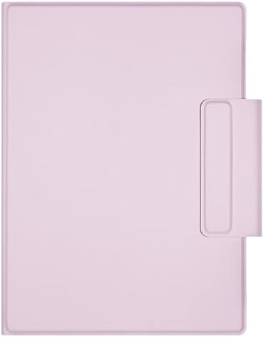 BOZHUORUI Étui magnétique pour liseuse Onyx Boox Tab Mini C 7,8 - Ultra fin et léger en cuir PU avec fonction veille/réveil automatique - Rose clair