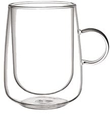 Villeroy & Boch – Artesano Hot&Cold Beverages Latte-Macchiato-Glas, Gläser Set 2tlg., doppelwandige Gläser für Kalt- und Heißgetränke, 250 ml, Borosilikatglas, spülmaschinenfest, mikrowellensicher