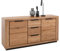 Sideboard Kommode in Eiche teilmassiv, Fronten Massivholz/Echtholz