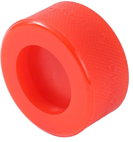 Car Bottle Jack Pad Adapter Pucks Red Polyethylene Universal Frame Rail Support Jacking Pad For 37mm Hole Most 10T Hydraulic Jack and Vehicle Lift