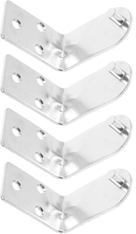 DIYEAH 4pcs Fire Extinguisher Hook Hooks Fire Extinguisher Mounting Bracket Heavy Duty Fire Extinguisher Bracket Fire Extinguisher Holder Wall Mount Fire Mount Iron Silver