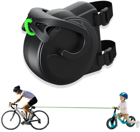 MSFANGHU Abschleppseil Fahrrad Kinder,Einziehbares Fahrrad-Abschleppseil,2.6M Abschleppseil,Zuglast bis 200 kg,als Ziehhilfe zum Abschleppen vom Kind