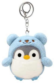 Sixinfeto Pinguin Schlüsselanhänger 1 Stück Plüsch Pinguin Geschenk 10cm Geburtstagsgeschenk für Freund oder Freundin,Geburtstagsgeschenk