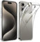 KP TECHNOLOGY Case for iPhone 15 Pro Max, Clear Case Thin Transparent Silicone Gel Case Cover for iPhone 15 Pro Max (Clear)