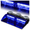 16 LED à haute intensité - Feux stroboscopiques d'urgence - 18 modes pour toit/tableau de bord/pare-brise - Avec ventouses
