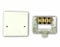 Newlec 45 Amp Cooker Outlet Connection Plate Junction Box Connector Cover - Blank Front