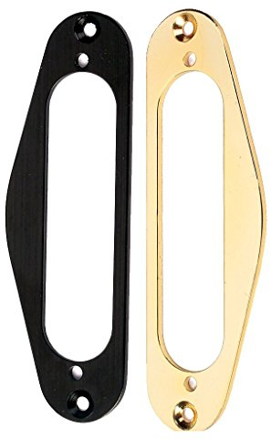 sgerste 2 x Legierung Gitarre Single-Coil Pickup Rahmen SURROUND Ring für Telecaster Gitarre
