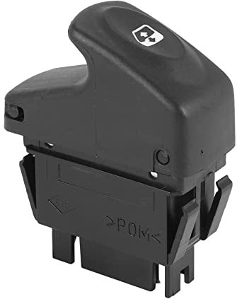 Cpolebev Interrupteur de LèVe-Vitre éLectrique 6 Broches 7700429998 pour Kangoo 1997-2003 1995-2002 ScéNic 1996-2003 II 1998-2001