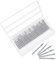 30 Piezas Fresas Diamante, Juego de Brocas de Diamante con 3 mm Vástago, Molienda Herramienta Rotativa Accesorios para Dremel y Molienda Pulido Grabado de Bricolaje, con Caja de Almacenamiento