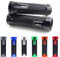 Area1 universal Motorrad Motorroller Lenkergriffe schwarz 2 Stück 22/24mm für z.B. Duke SMC/R MT07/09/125 Z900/650/500/125 YZF CMX CB500 Hornet SV650 GSXS/R GSF TPH NRG Speedfight Jetforce Runner