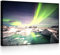 lightbox multicolor | LED Bilder | Gewaltiges Polarlicht | 100x70 cm | Front Lighted