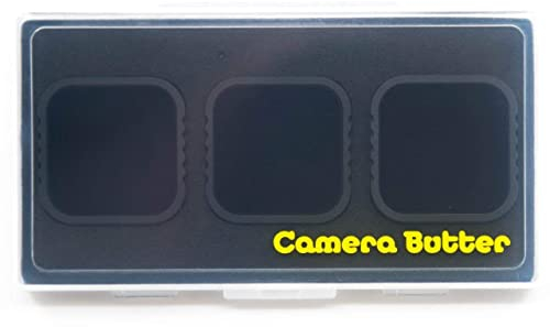 CAMERA BUTTER Premium Gorilla Glass ND Filter Multipack für GoPro Hero 9/Hero 10/Hero 11/Hero Bones, Hero 12, Hero 13, Multipack ND8, ND16, ND32