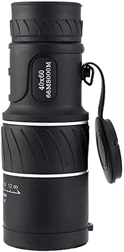 YYAI-HHJU 40X60 Monokular Teleskop Panda Tag Nachtsicht Hd Optisches Monokular Camping Wandern Outdoor Teleskop 66M/8000M