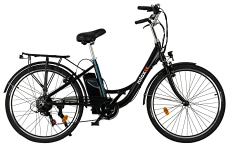 Nilox E-Bike J5 SE, Unisex – Erwachsene, Schwarz, M