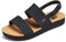 Reef WOMENS SANDALS, WATER VISTA, BLACK/TAN, 4 UK