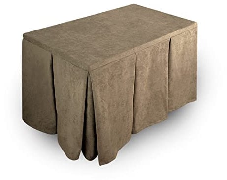 Falda o Ropa de Camilla, Enaguillas de 120x70x72, se Hacen a Medida. Tejido Anti Manchas, Mantiene el Calor. Enaguas 120x70 x (72 cm Altura), Color 18