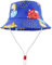 FenFang Sonnenhut Baby Kinder, Dinosaurier Fischerhut Kind Jungen Mädchen, Sonnenmütze mit Kinnriemen, Eimerhut Strandhut Kappe Mütze Frühling Sommer (as3, Age, 2_Years, 4_Years, Blauer Dino)