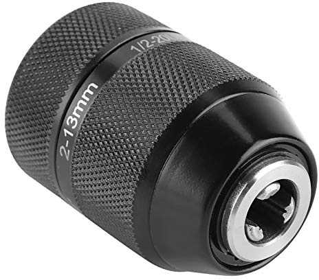 Mandrino Autoserrante per Trapano in Acciaio Ad Alta Velocità - Sostituzione 13 Mm in Metallo 1/2 Autobloccante