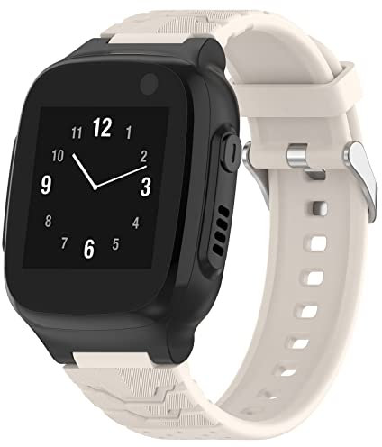 Koband Silikon Armband kompatibel mit Xplora X5 play/Xplora X5, Austausch Uhrenarmband Schnellwechsel Kinderuhrenarmband für Xplora X5 Play/Xplora X5 (Starlight)