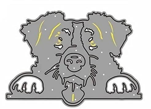 Metallstanzformen Cut Die Form Tier Hund Dekoration Sammelalbum Papier Messer Stanzschablonen Handwerk Form