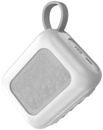 Hzycwgone Silikonhülle für JBL Go 4 – Tragbare Bluetooth-Lautsprecher-Box,für JBL Go 4 Tragetasche Haut Zubehör(Weiß)