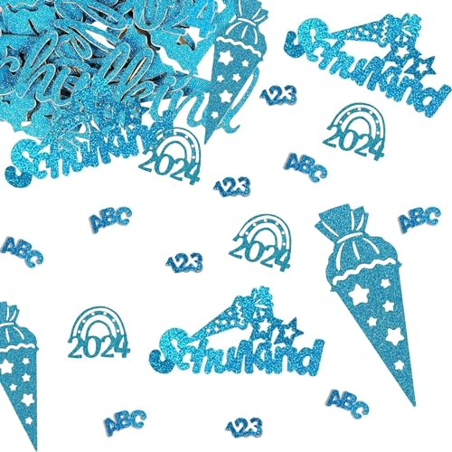 50 Stück Einschulung Deko Schulanfang Jungen, Einschulung Deko Schulkind 2024 Junge Deko Einschulung Junge, Schulanfang Deko Für Einschulungsfeier Schulanfang Schuleinführung Junge Und Mädchen