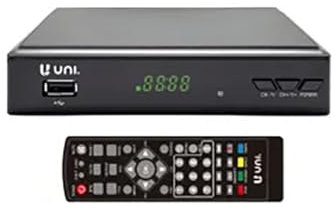 Doki Unico DB1553 Récepteur TNT HD DVB-T/DVB-T2 avec télécommande, programme TV numérique, HDMI, clé USB et connectivité péritel