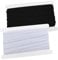 Banda elástica ancha para coser de 6 mm, goma para pantalones, 40 metros, ancho para coser, goma de goma, color negro y blanco
