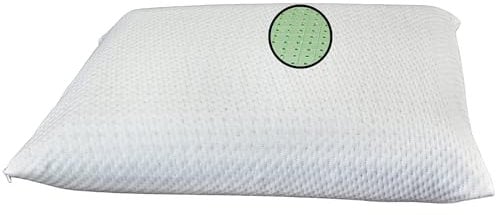FLORA Classic XXL-Schlafkissen – Ergonomisches Memory-Schaum Kopfkissen mit 30% Soja-Anteil, allergikerfreundlich, Nackenstützkissen
