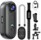 Mini cámara de acción WIFI 4K de 128 GB de pulgar POV portátil con videocámara subacuática IPX7 impermeable, soporte para casco, DV deportivo magnético para ciclismo, mascotas, vlogging (negro)